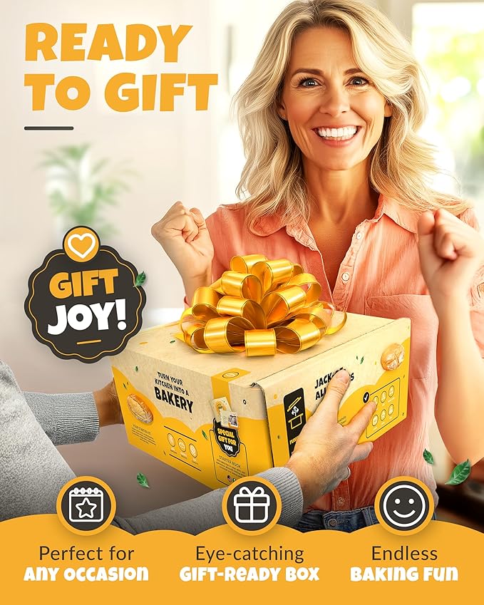 Dutch Oven for Bread Baking - incl. Sourdough Bread-Baking Supplies like Banneton Bread-Proofing Basket - 5QT Enameled Cast Iron Bread-Oven with Lid, Baking Pan, Scoring Tool Lame