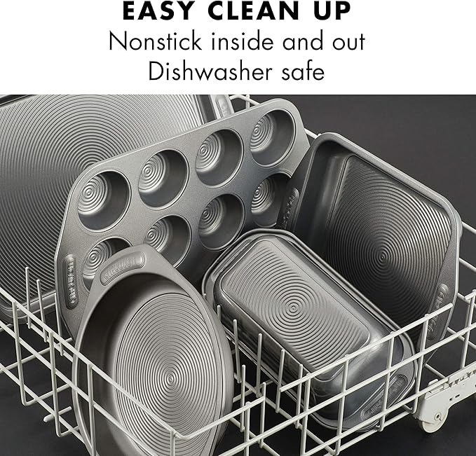 Circulon Nonstick Baking Sheet, 11 Inch x 17 Inch | Pack of 2 | Dark Gray