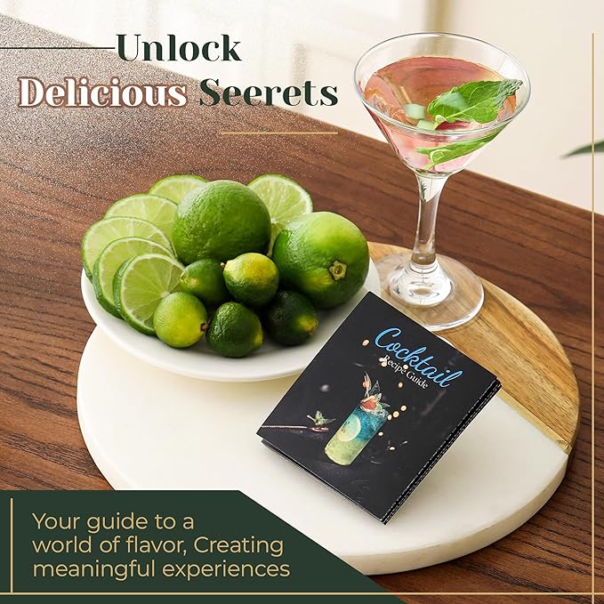 Cocktail Shaker Set, 24-Piece Bar Bartender Kit with Stand, Martini Shaker, Jigger, Strainer,Mixer Spoon,Muddler,Liquor Pourers,Tongs,Opener,LCE Ball Mold&LCE Cubes,Bottle Stoppers|Silver