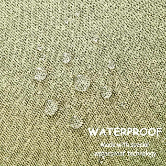 Table Cloth Rectangle Table Cover 55x95 Inches Faux Linen Wrinkle Free and Waterproof Sage Green Rectangle Tablecloth for Kitchen Dining Party Buffet Wedding