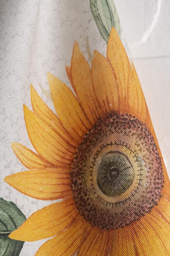 Maison d' Hermine Kitchen Towels Set of 3 100% Cotton 20" x 27.5" Reusable Cloth Tea Dish Towels Absorbent with Hanging Loop for Kitchen Dining Thanksgiving Christmas Decorations (Kelim - Infinity)