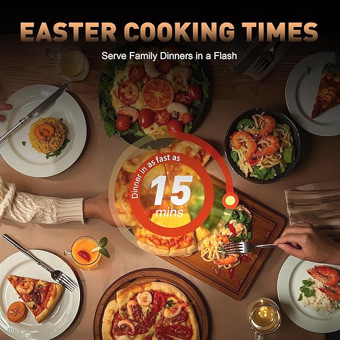 6QT Air Fryer, 2-3 Servings, 12-in-1 Dual Heats Stainless Steel & Full Metal Housing, Deep Basket with PFAS & PTFE-Free Premium Ceramic Coating, 1700W, DAYBEST Dishwasher Safe Kits (Silver)