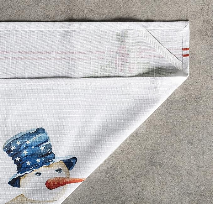 Maison d' Hermine Kitchen Towels Set of 3 100% Cotton 20" x 27.5" Reusable Cloth Tea Dish Towels Absorbent with Hanging Loop for Kitchen Dining Thanksgiving Christmas Decorations (Chromo)