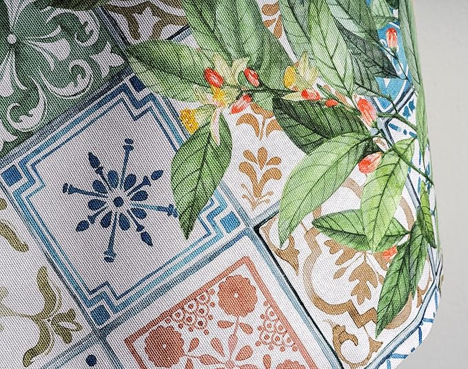 Maison d' Hermine Kitchen Towels Set of 3 100% Cotton 27.50" x 20" Reusable Cloth Tea Dish Towels Absorbent with Hanging Loop for Kitchen, Home, Dining, Cocktail Parties Spring/Summer (Agrume)