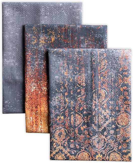 Maison d' Hermine Kitchen Towels Set of 3 100% Cotton 20" x 27.5" Reusable Cloth Tea Dish Towels Absorbent with Hanging Loop for Kitchen Dining Thanksgiving Christmas Decorations (Imperfection)